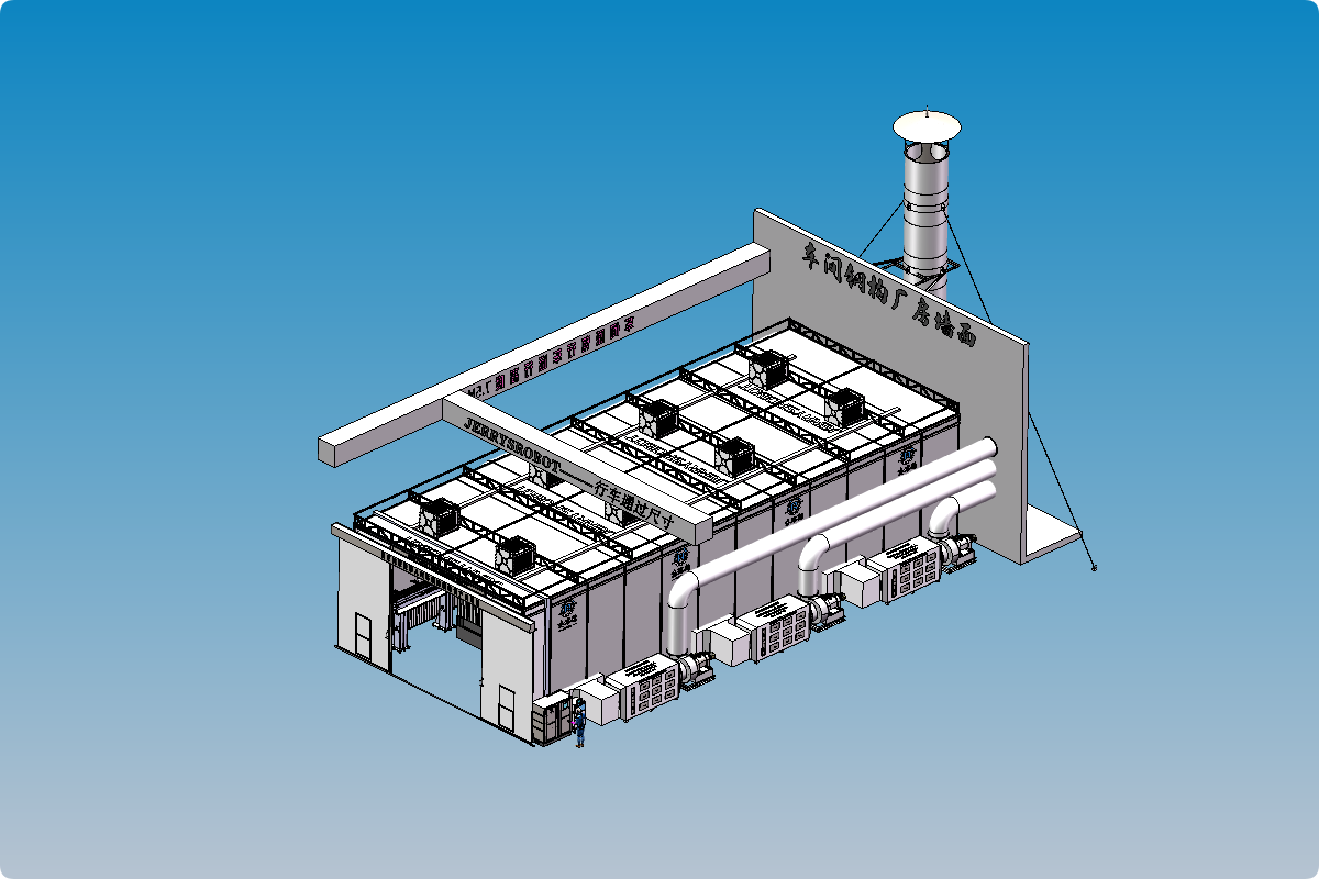 智能喷漆机器人 自动喷砂机器人 自动补粉机器人